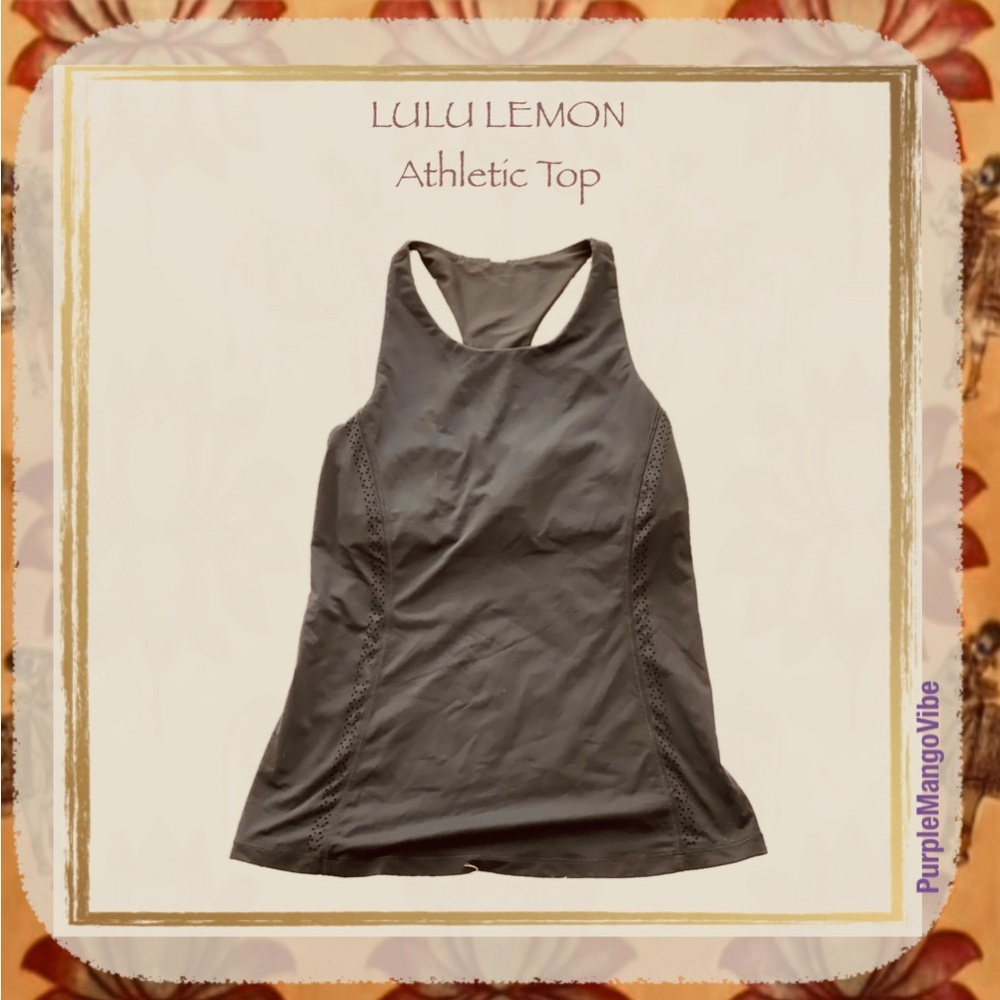 LULULEMON | Athletic Tank Top with Sports Bra | Size S